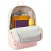 Skechers Fabric Backpack Regular Unisex Cream White Белый, 有赠品