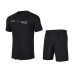 Skechers Casual Sportswear Men's Carbon Black Set (Carbon Black), S