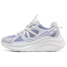 Skechers Bob's Breathable Low-Top Casual Shoes Women's Light Purple Фиолетовый, 38