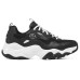 Skechers DLITES Cushioning Anti-Slip And Wear-Resistant Support Low-Top Casual Shoes Men's Black 44