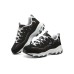 Skechers D'LITES Sparkling Rain Anti-Slip Wear-Resistant Low-Top Chunky Sneakers Women's Black White 35