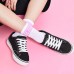 Skechers Cupsole 1 Low Canvas Shoes Black Women's 35.5