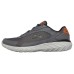 Skechers Overhaul 2.0 Cushioning Slip Resistant Low Top Running Shoes Men's Carbon Gray 41