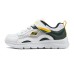 Skechers Abrasion Resistant Slip Resistant Kids Lifestyle Shoes White Yellow Black Teenagers Разноцветный, 36