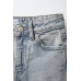 Джинсы wide leg с эффектом потертости ZARA Синий, 6/7 лет (года) (122 cm)