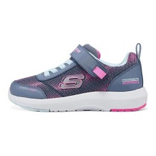 Skechers Kids Anti Slip Wear Resistant Kids Lifestyle Shoes Charcoal Gray/Pink Kids' Charcoal Gray/Pink, 35