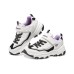 Skechers I Conik Slip Resistant Anti Kick Kids Lifestyle Shoes Black White Teenagers 28.5
