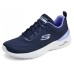 Skechers Cushioning Breathable Lightweight Low-Top Casual Running Shoes Women's Blue Purple синий фиолетовый, 36
