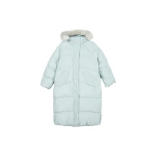 Skechers Sports Collection Down Jackets Women's Sky Gray Cyan Sky Gray Ash, M