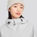 Skechers Waterproof And Windproof Windbreaker Jacket Unisex Moonball Gray Moon Gray, M