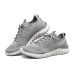 Skechers Overhaul Cushioned Anti-Slip Wear-Resistant Breathable Lightweight Low-Top Casual Running Shoes Men's Gray 43