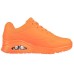 Skechers Uno Cushioning Anti-Slip And Wear-Resistant Low-Top Casual Shoes Women's Orange 35