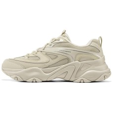 Skechers DLITES Wear-Resistant Low-Top Chunky Sneakers Men's Sand Yellow Песочно-желтый, 41.5