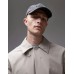 Topman mac coat in stone Бежевый, M - Chest 40