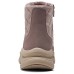 Skechers D'lux Walker Anti-Slip Wear-Resistant Short Snow Boots Women's Pale Dogwood Pale Dogwood, 36