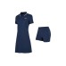 Skechers Short Sleeved Dress Women's Marine Collegiate Blue Academy Navy/02MZ, S