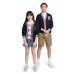 Big Boys Tommy Terry Cardigan Sweater Синий, L (14/16)