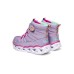 Skechers Heart Lights Anti-Slip Wear-Resistant Kids Lifestyle Shoes Purple White Teenagers 31