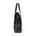 GOLF Top Grain Cow Leather 15 Inch Laptop Bag, Crossbody Bag, Genuine Leather Briefcase Large Size Men's Black Black