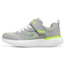 Skechers Go Run 400 V2 Anti Slip Wear Resistant Low Top Kids' Running Shoes Gray Teenagers Серый, 30