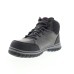 Skechers Mccoll Composite Toe 108004 Womens Gray Nubuck Lace Up Work Boots 9