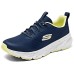 Skechers Sport Anti Slip Wear Resistant Low Top Casual Running Shoes Women's Marine Blue Navy/Lemon, 39
