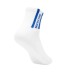 Skechers Knee-High Socks Unisex 3 Pack 3 Pack (Carbon Black/Bright White/Carbon Black/036Y), M