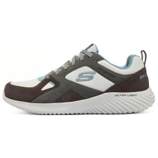 Skechers Bounder Cushioning, Slip Resistant, And Abrasion Resistant Low Top Casual Shoes Men's Charcoal Gray 39.5