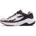 Skechers Sport Cushioned Slip-Resistant Low-Top Casual Running Shoes Men's Gray White White/Charcoal Gray, 42