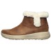 Skechers ON THE GO Warm Water Resistant Slip Resistant Crew Snow Boots Women's Chestnut Коричневый, 37.5