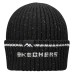 Skechers Knitted Fabric Beanies Unisex Black OS, Black