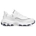 Skechers D'LITES 1.0 Little White Bear Slip Resistant Low Top Chunky Sneakers Women's White Blue 38.5