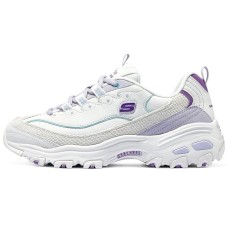 Skechers D'lites 1.0 Sneakers 'White Purple' Women's Purple White, 37