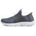 Skechers Anti-Slip Wear-Resistant Low-Top Casual Shoes Men's Gray Серый, 43