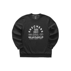 Skechers Colorful Sweatshirts Unisex Carbon Black/0018 Carbon Black 0018, L