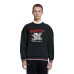 Skechers New Year Sweatshirt Unisex Carbon Black Carbon Black 0018, L