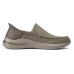 Skechers Slip Ins Slip-Ins Technology Low-Top Casual Shoes Men's Khaki Зеленый, 42.5