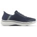 Skechers Go Walk Arch Fit Casual Shoes Men Low-Top Blue/Yellow/White Синий, 43