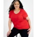 Майка Style & Co ScoopNeck Gumball Red, 4X