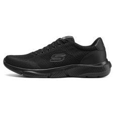 Skechers Arch Fit Cushioned Anti-Slip And Wear-Resistant Lightweight Low-Top Casual Shoes Men's Black Черный, 42.5
