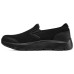 Skechers MEN'S GO WALK Anti-Slip And Wear-Resistant Warm Low-Top Casual Shoes Men's Black Черный, 42.5