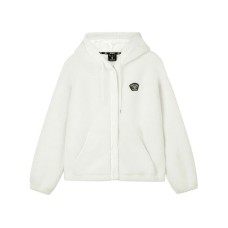 Skechers Sports Alliance Series Velvet-feel Coat Women's Marshmallow White Белый, M