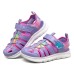 Skechers Slip Resistant, Abrasion Resistant, Breathable Children's Sandals Fuchsia Color Teenagers 37