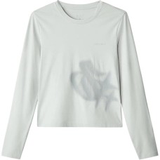 Skechers T Shirt Women's Smoke Gray Smoke Gray/00EQ, S