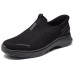 Skechers WOMEN'S GO WALK Anti-Slip And Wear-Resistant Breathable Low-Top Casual Shoes Men's Black Черный, 43.5