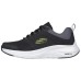 Skechers Vapor Foam Cushioned Slip-Resistant Abrasion-Resistant Low-Top Running Shoes Men's Black Черный, 39.5