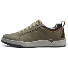 Skechers Slip Resistant Cushioning Abrasion Resistant Low Top Skateboard Shoes Men's Olive Green Зеленый, 41