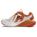 Skechers Cushioning Wear-Resistant Low-Top Casual Shoes Men's White Orange White Umber, 39.5