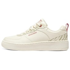 Skechers Sport Skateboard Shoes Women's Low-Top White/Red 39