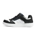 Skechers Anti Slip And Wear Resistant Breathable Low Top Kids' Skateboarding Shoes Black White Kids' Черно-белый, 30
